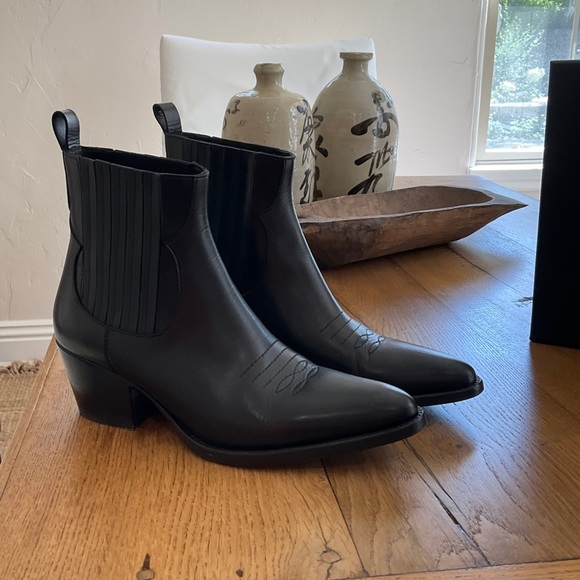 Black Maje ankle boots size 38 - Picture 3 of 11